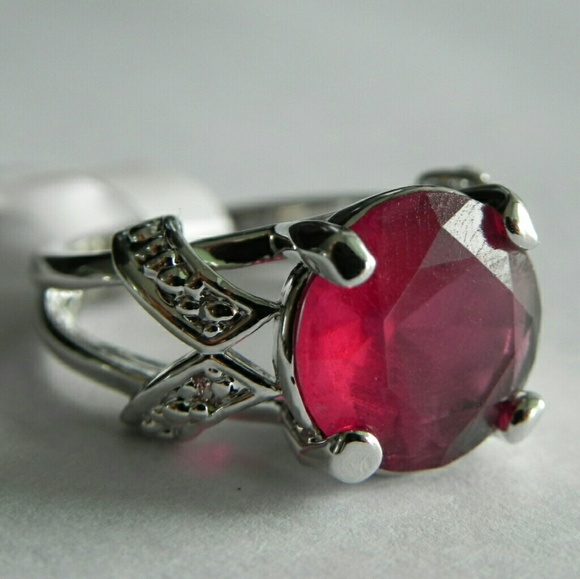 3.77 CTW Pink Tourmaline Ring Size 6 ( US ) - Picture 2 of 8